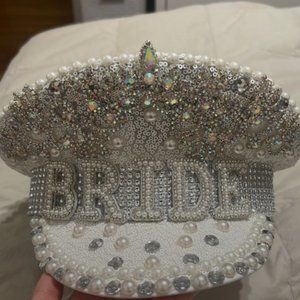 Bride/Bachelorette Military Captain Hat